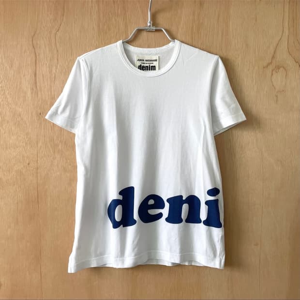 준야와타나베 데님 그래픽 티셔츠