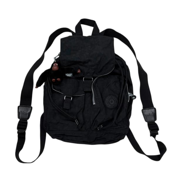 키플링 빈티지 Y2K 모리걸 블랙 올검 포켓 미니백팩 가방