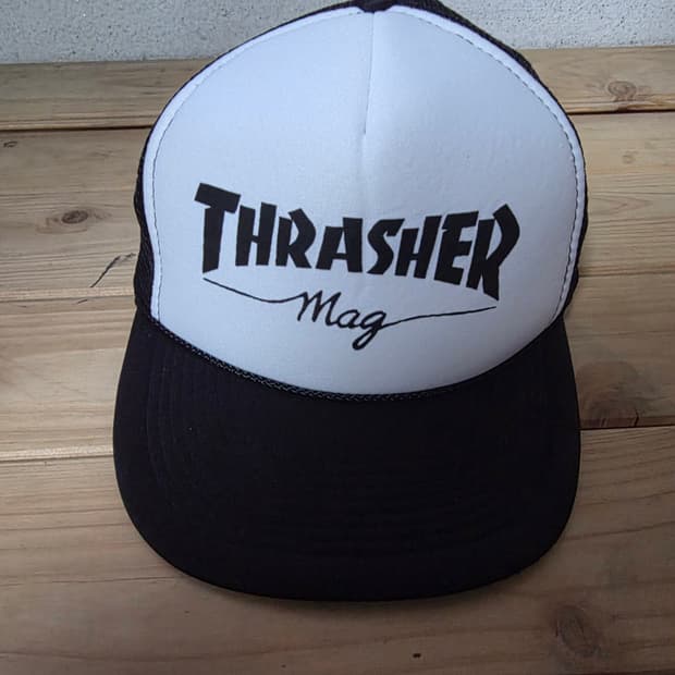 트래셔 90s 빈티지 트러커 스냅백 캡 스투시 슈프림 메거진 usa 