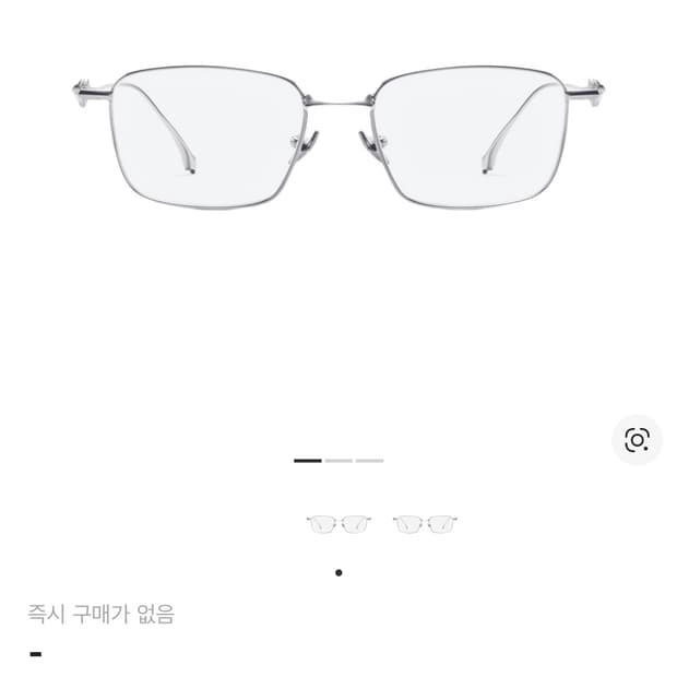 젠틀몬스터 반타 2 실버 클리어 판매합니다