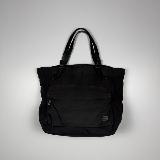요시다포터 브릿지 토트백 블랙 L