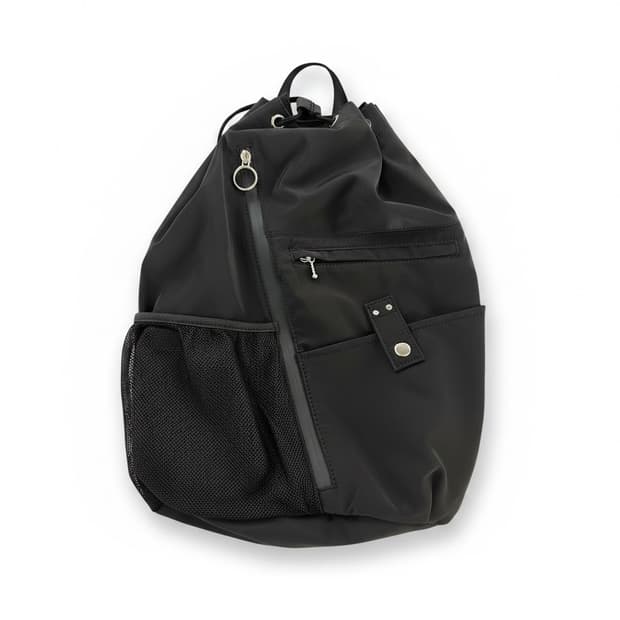 LEARVE 프레임 포켓 짐색 블랙