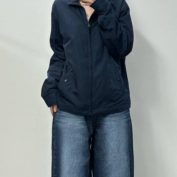 폴로 랄프로렌 QR신형 네이비 윈드 바람막이 블루종 자켓