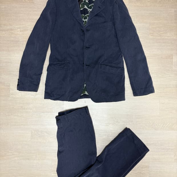 꼼데가르송 옴므 수트 셋업 M