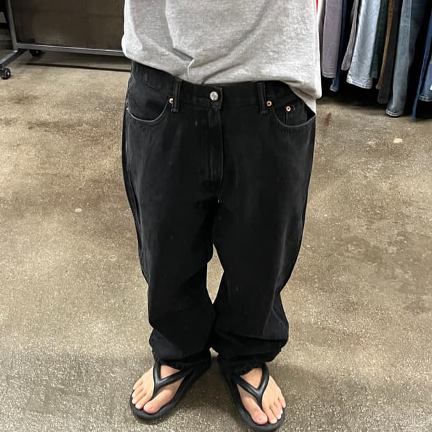 Levis550 블랙진 (36“)