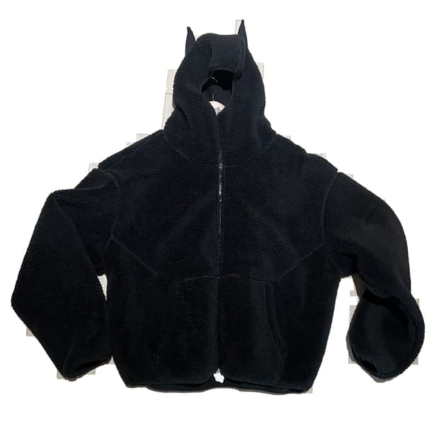 반디 애니멀 플리스 배트 블랙 xl