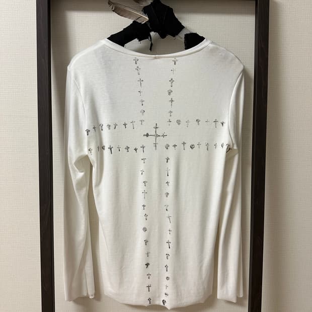 “Crystal Statue” Imagine cross LS Tee