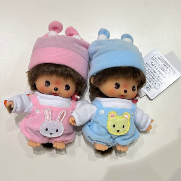 세키구치 리바이벌 몬치치 여아 남아 베이비치치 치무탄 인형