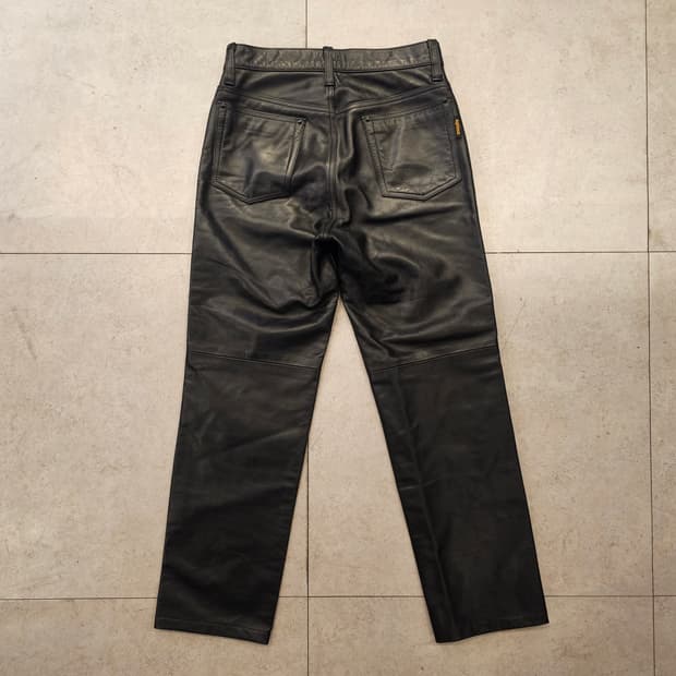 32inch Optima 소가죽 팬츠