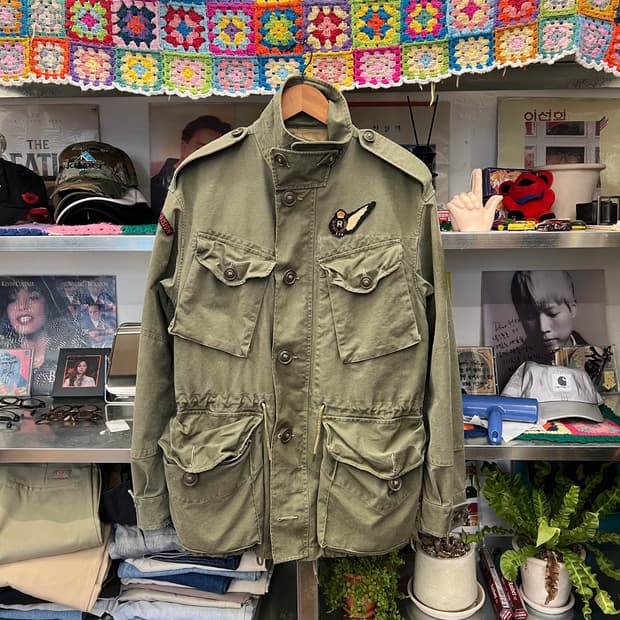 Vintage Polo Ralph Lauren Military Jacke