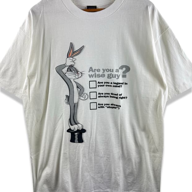 90S 루니툰즈 미국생산 싱글스티치 버니 티셔츠3013
