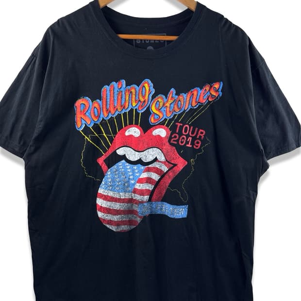 롤링스톤즈 2019 투어 기념 반팔티2090