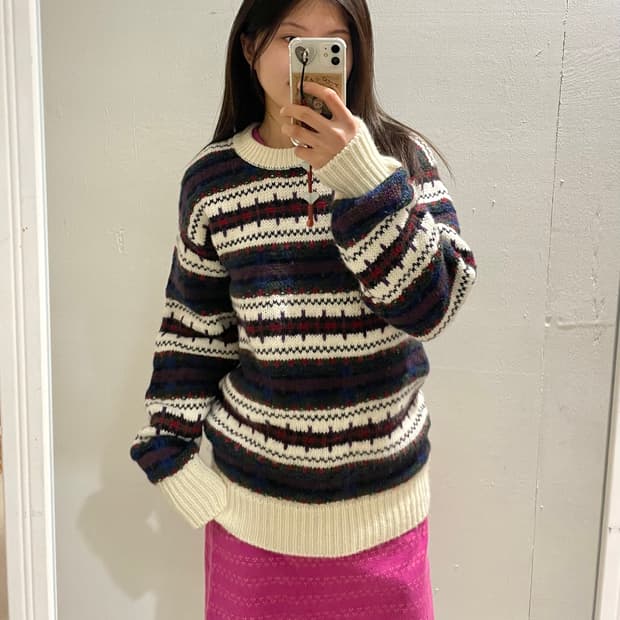 맥그리거 페어아일 니트