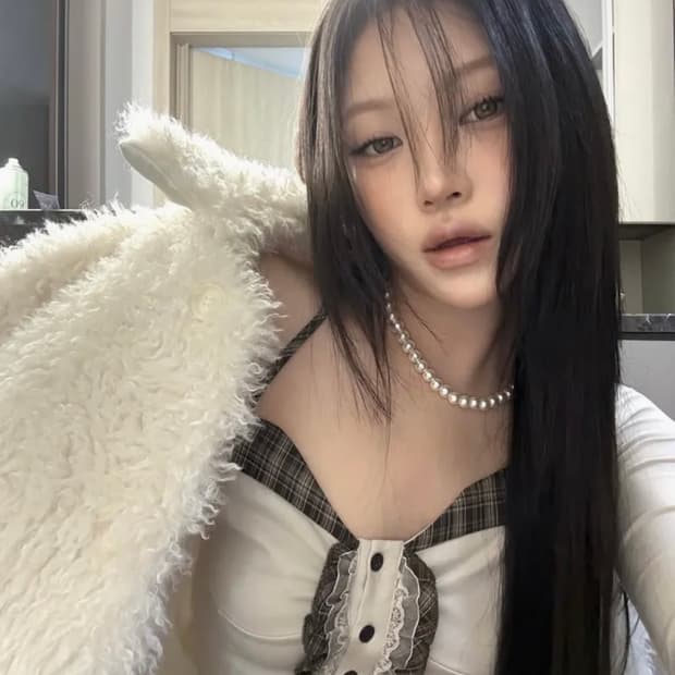 이와이이알 Check Pattern Layerd Long Sleeve