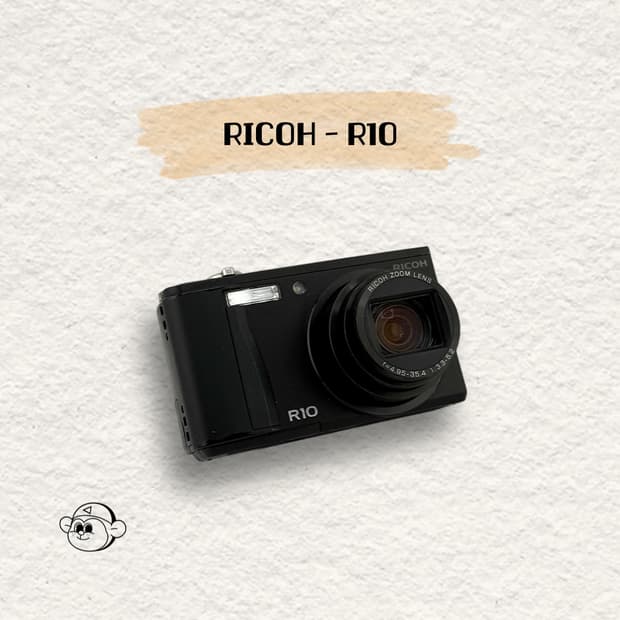 [🎀장원영 Pick] RICOH 리코 R10 레트로 디지털 카메라