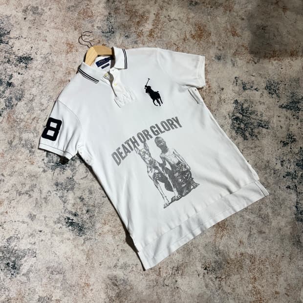 폴로 빅포니8 치프키프 커스텀 카라 반팔 티셔츠