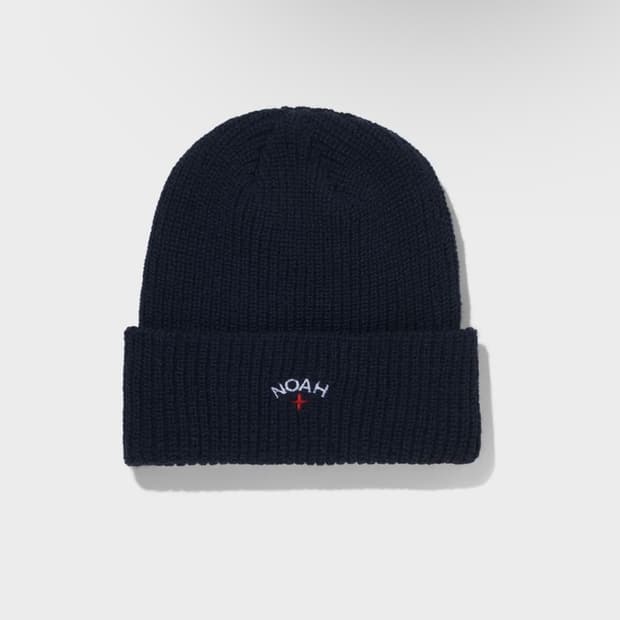 노아 코어 로고 비니 블랙 새상품