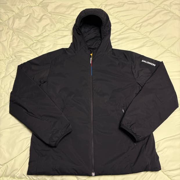 살로몬 모디세이 패딩 자켓 블랙 L