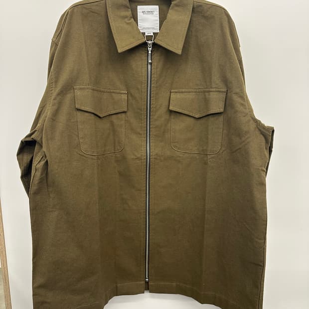 아르스 콘택트 ZIPUP SHIRTS(카키)