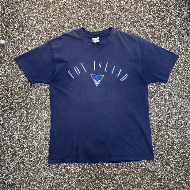 90s 헤인즈 빈티지 티셔츠 made in USA (2XL)  