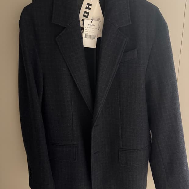 호프) 25fw 네이비 울자켓 46