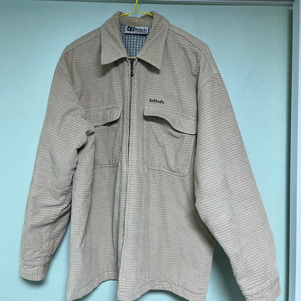 비치스케이트보드 코듀로이 자켓