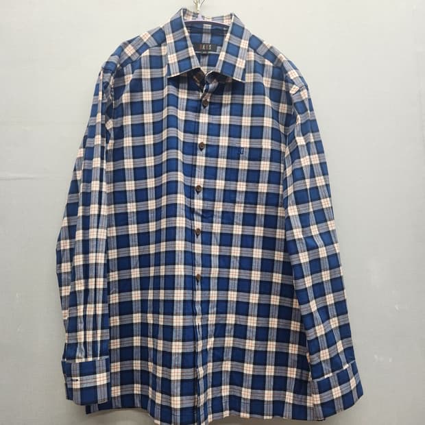 닥스 원포켓 로고 체크패턴 셔츠 105(XL)