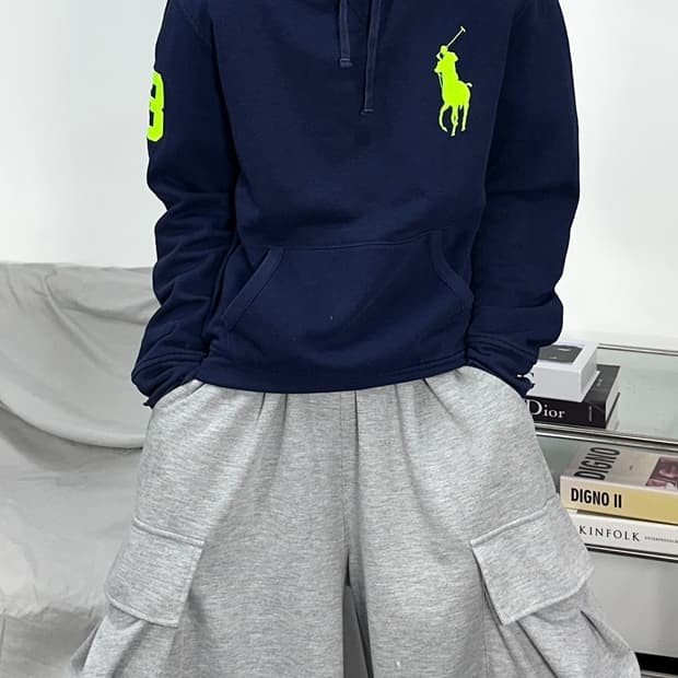 폴로 랄프로렌 빅포니 후드티 M