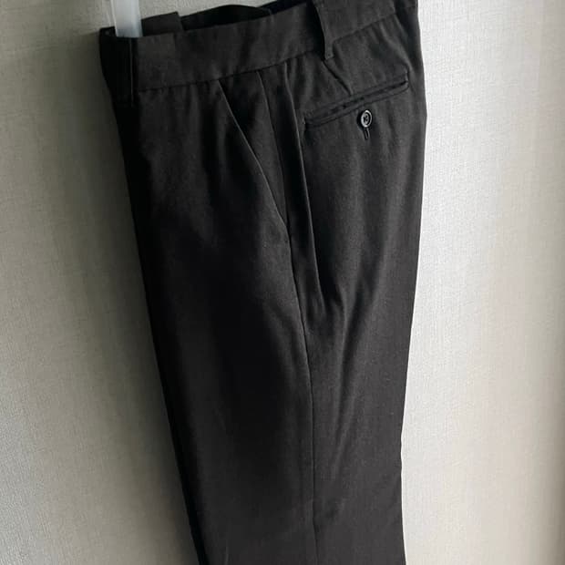 마가렛호웰 울 슬랙스 다크올리브 30