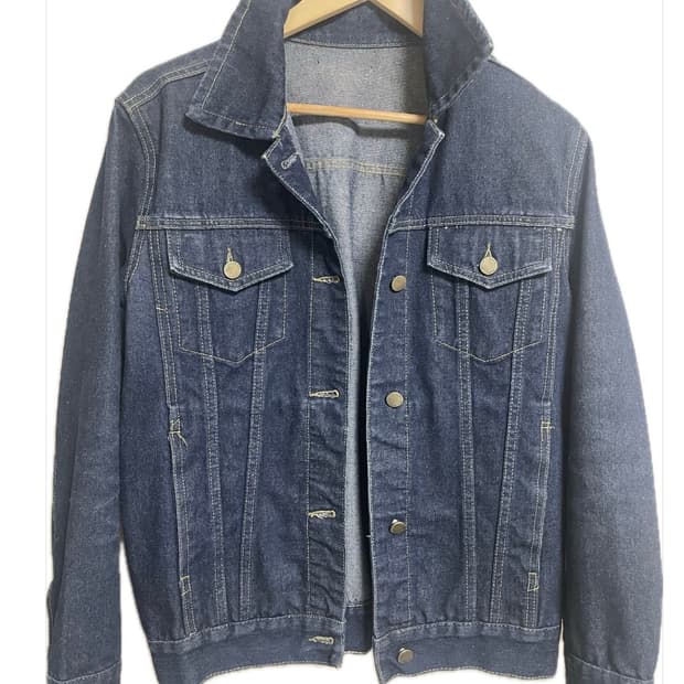 vintage 데님 자켓