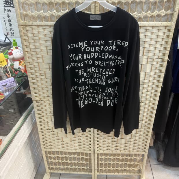 3/100-105 정품 요지야마모토 맨투맨 팝니다