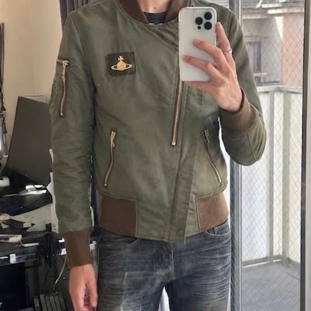 VIVIENNE WESTWOOD CWU FLIGHT JACKET