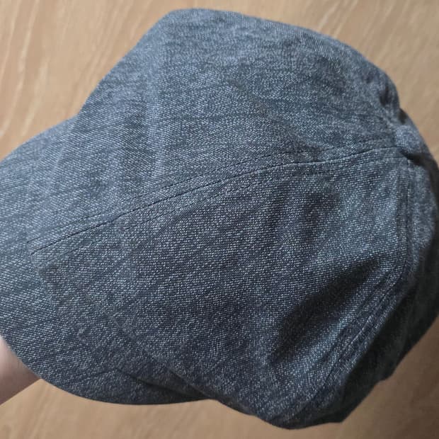 ​[정품/RRL] 인디고 코튼 워치 캡(머리둘레61cm)