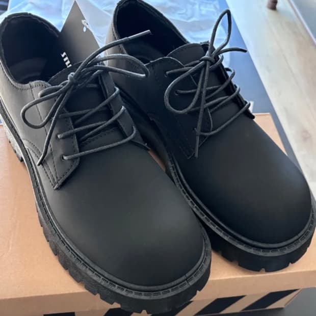 식스핏 X 미누의 코디 더비 슈즈 270 새상품 