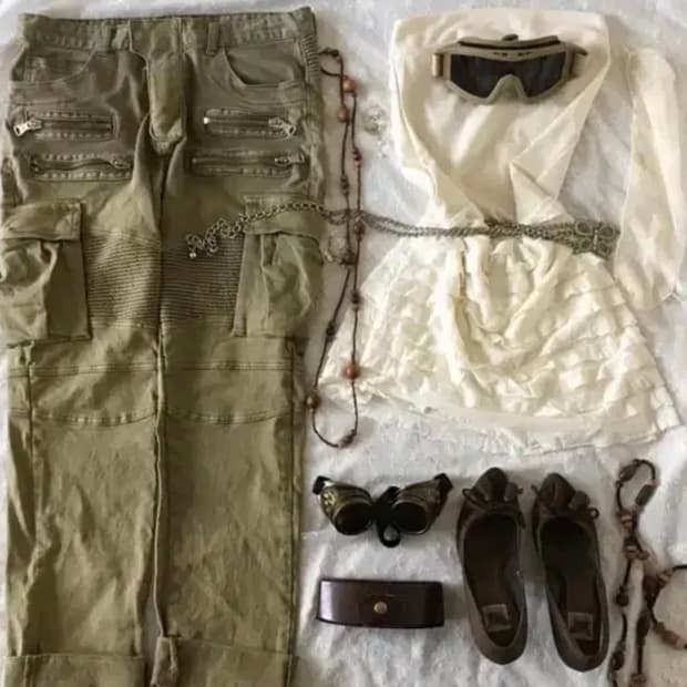 큐빈티지 와이즈걸 와투케 y2k 상하의 세트