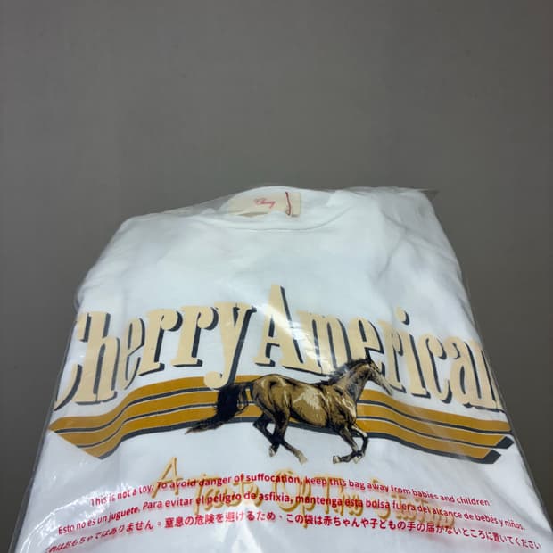 [M]cherry la 26시즌 티셔츠 화이트