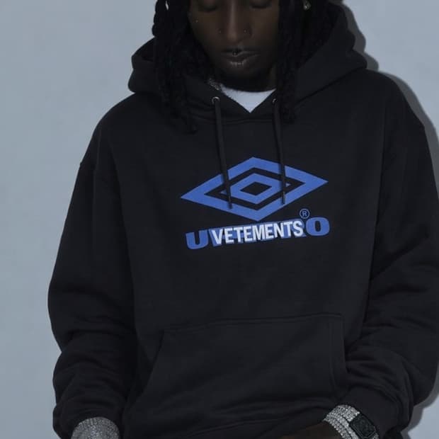 베트멍 VETEMENTS X UMBRO 후드(XS)