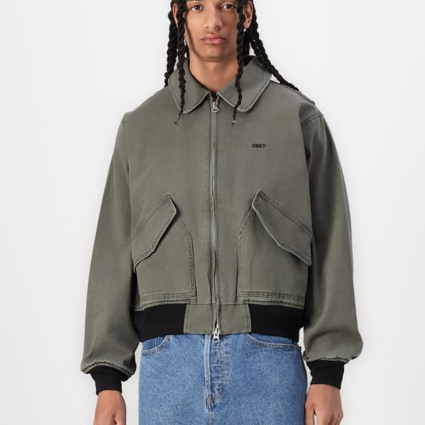 오베이 데님 cwu 자켓