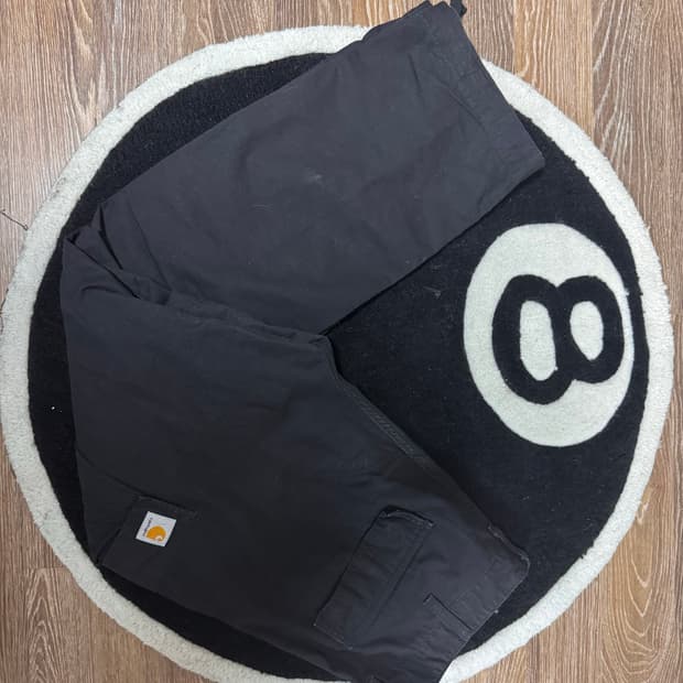 Carhartt/REGULAR CARGO PANT  BLACK