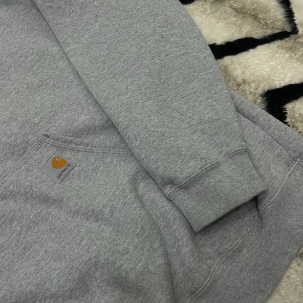 [XL]칼하트 미드웨이트 루즈핏 후드/그레이/기모