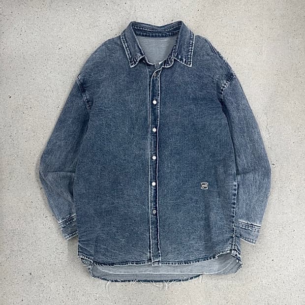 시스템옴므 데님 셔츠 자켓