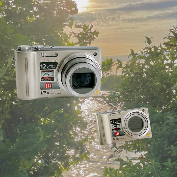 여행용모델!) 파나소닉 루믹스 tz6 Lumix 빈티지 디카