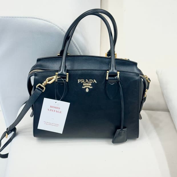 프라다 사피아노 레더 투웨이백 (정품)
