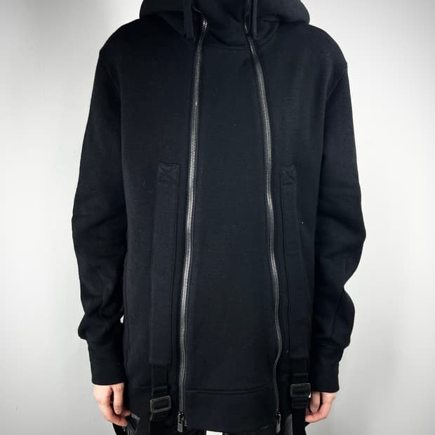D.HYGEN DOUBLE ZIP SUSPENDER HOOD JACKET