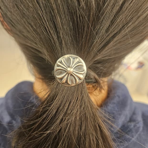 크롬하츠 머리끈 비니단추 리폼단추 925실버