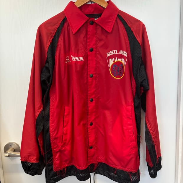 Rebuilds by needles patched jacket