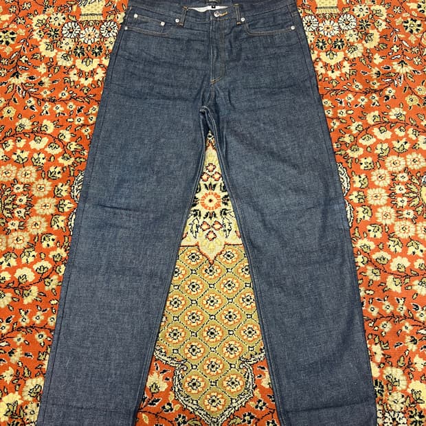 [33] APC 아페쎄 생지 인디고 마틴 데님팬츠