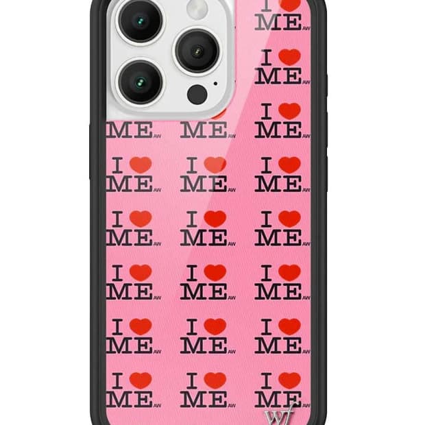 와일드플라워 아이하트미 핑크 폰케이스 아이폰 16프로