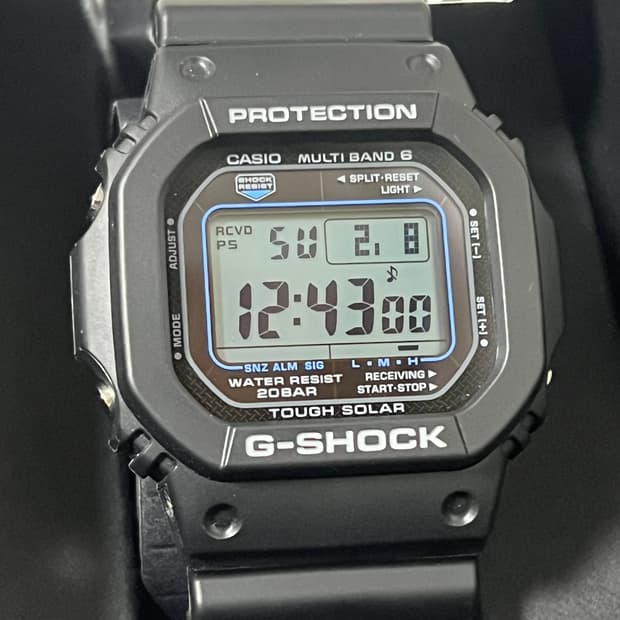 지샥 GW-M5610U-1CJF 파테