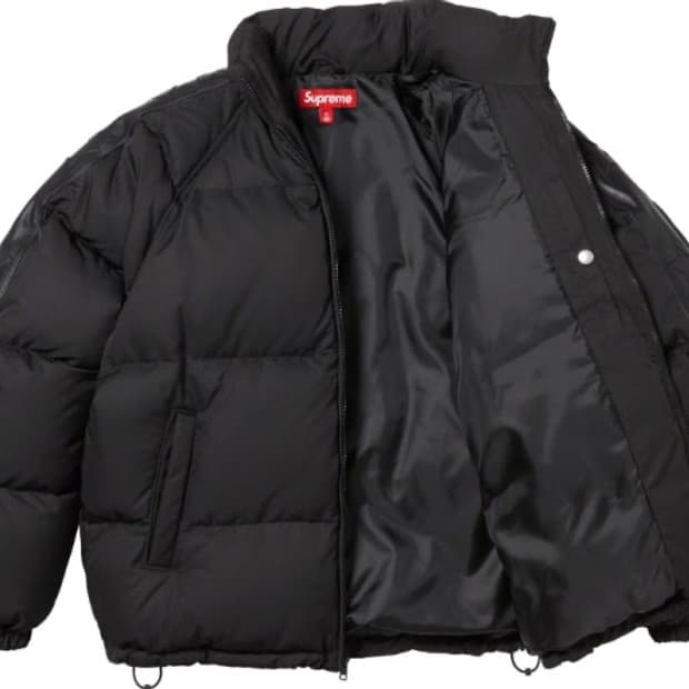 슈프림 슬리브 스타다운 패딩 23fw